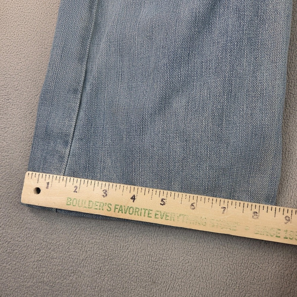 VTG Diesel Jeans Mens 31x30 Light Wash Lemmen Bootcut Distressed 00s Tag 31x34 - Picture 8 of 10